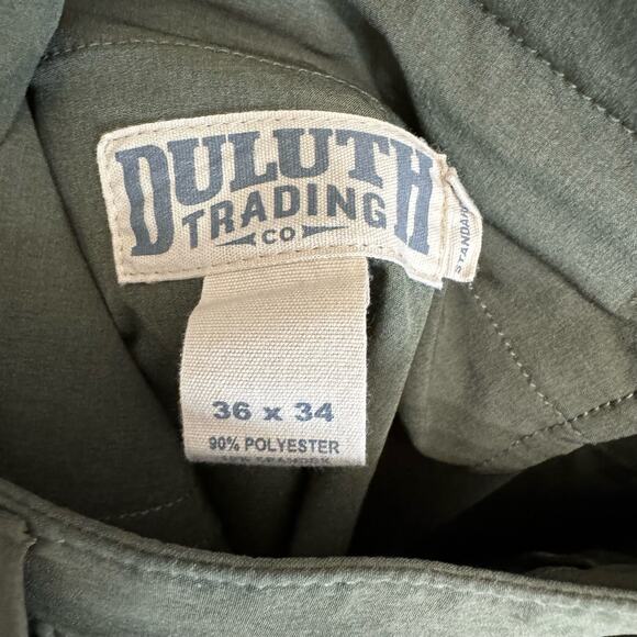 Duluth Trading Men's Standard Fit Overachinos Performance Pants Stretch 36x34 - Picture 7 of 7